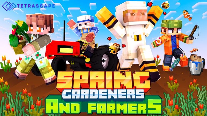 Spring Gardeners and Farmers on the Minecraft Marketplace by Tetrascape
