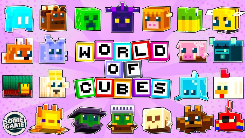 World of Cubes Texture Pack on the Minecraft Marketplace by Some Game Studio