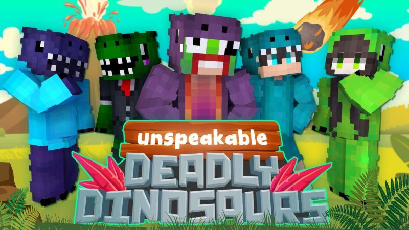 Unspeakable Deadly Dinosaurs on the Minecraft Marketplace by Meatball Inc Unspeakable Deadly Dinosaurs on the Minecraft Marketplace by Meatball Inc