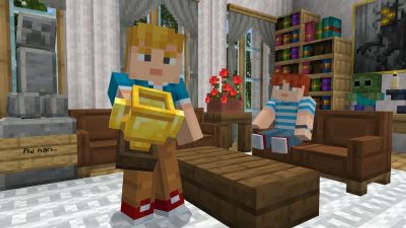 Block Furniture Add-On 1.0 on the Minecraft Marketplace by Solid Blocks
