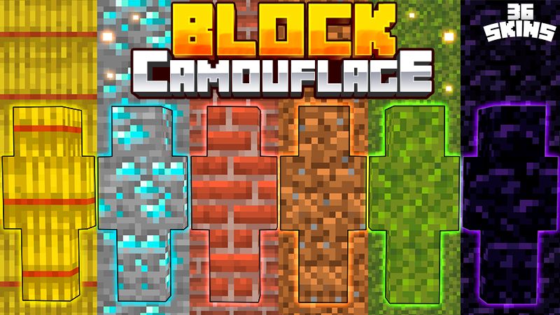 Block Camouflage on the Minecraft Marketplace by Fall Studios Block Camouflage on the Minecraft Marketplace by Fall Studios