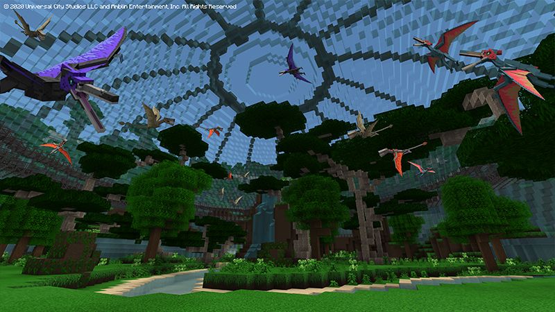 Jurassic World by Minecraft