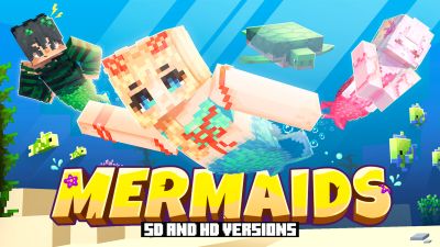 Mermaids SD and HD on the Minecraft Marketplace by CrackedCubes