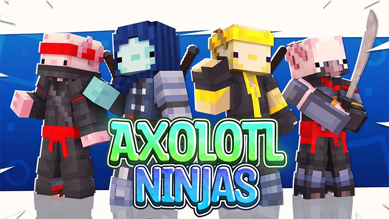 Axolotl Ninjas on the Minecraft Marketplace by 2-Tail Productions