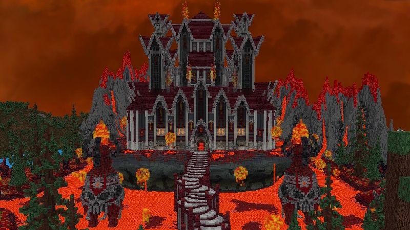 Hardcore Fire Kingdom by GoE-Craft