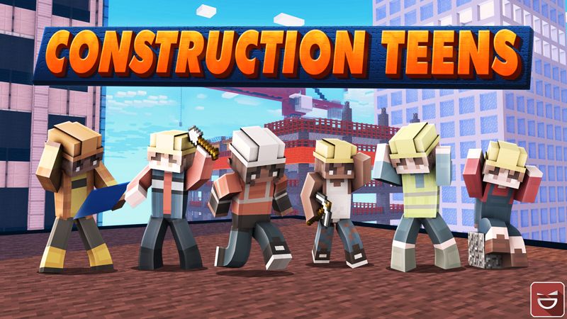 Construction Teens on the Minecraft Marketplace by Giggle Block Studios Construction Teens on the Minecraft Marketplace by Giggle Block Studios