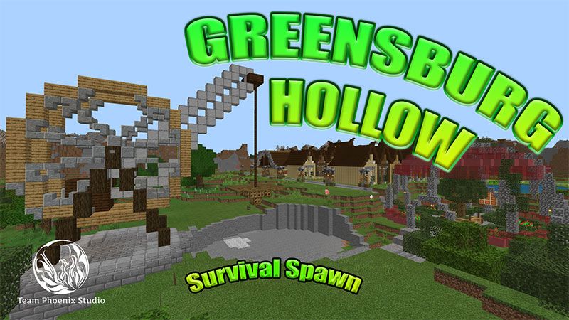 Greensburg Hollow on the Minecraft Marketplace by Team Phoenix Studio Greensburg Hollow on the Minecraft Marketplace by Team Phoenix Studio