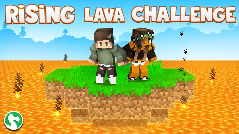 Rising Lava Challenge on the Minecraft Marketplace by Dodo Studios Rising Lava Challenge on the Minecraft Marketplace by Dodo Studios