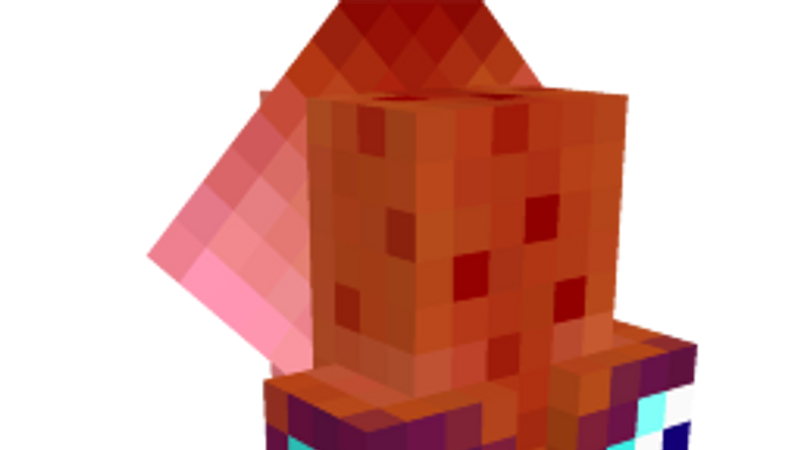 Red Squid Head on the Minecraft Marketplace by Dots Aglow