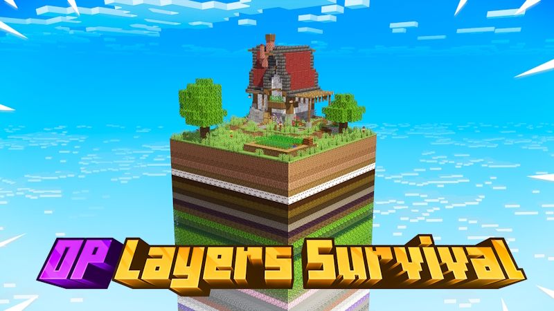 OP Layers Survival on the Minecraft Marketplace by Pixell Studio