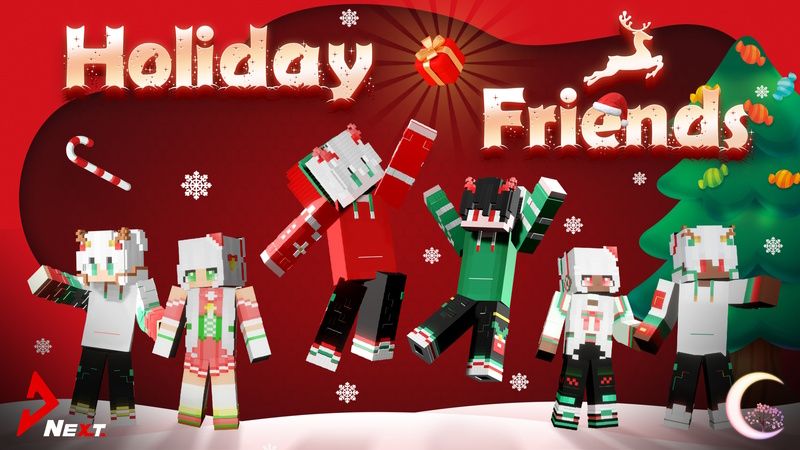 Holiday Friends on the Minecraft Marketplace by Next Studio