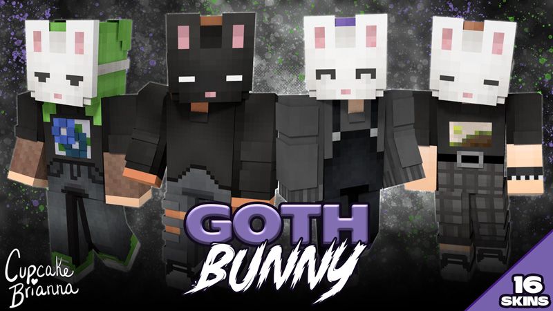 Goth Bunny HD Skin Pack