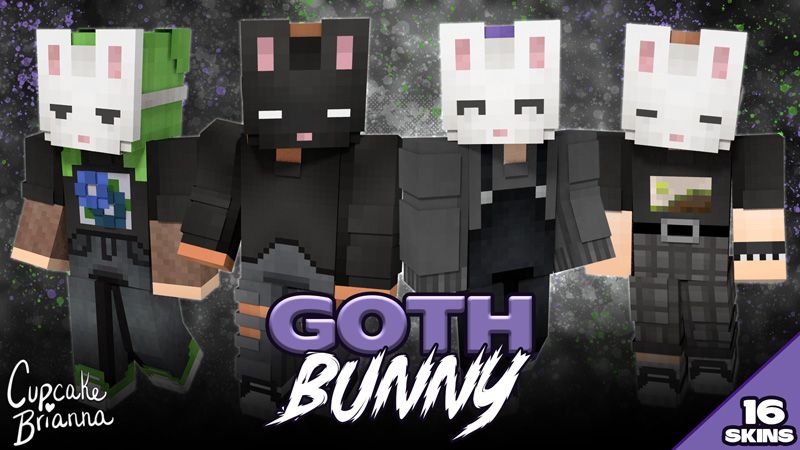 Goth Bunny HD Skin Pack on the Minecraft Marketplace by CupcakeBrianna Goth Bunny HD Skin Pack on the Minecraft Marketplace by CupcakeBrianna