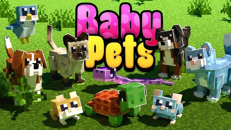 Baby Pets on the Minecraft Marketplace by Nitric Concepts Baby Pets on the Minecraft Marketplace by Nitric Concepts