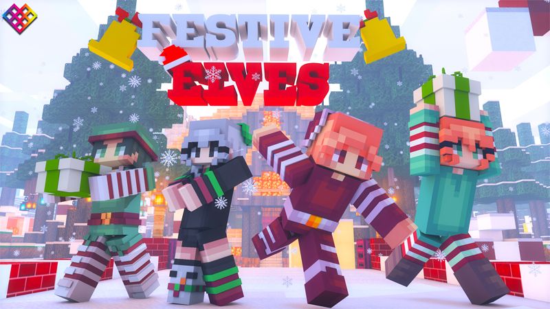 Festive Elves by Rainbow Theory (Minecraft Skin Pack) - Minecraft ...