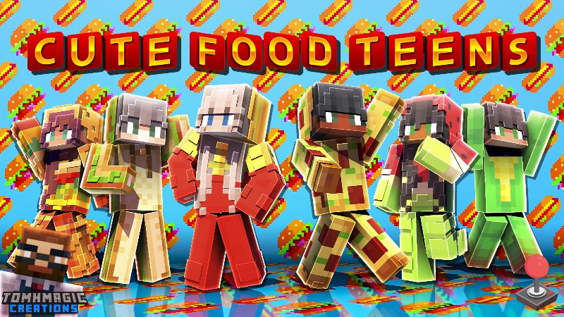 Cute Food Teens on the Minecraft Marketplace by Tomhmagic Creations Cute Food Teens on the Minecraft Marketplace by Tomhmagic Creations