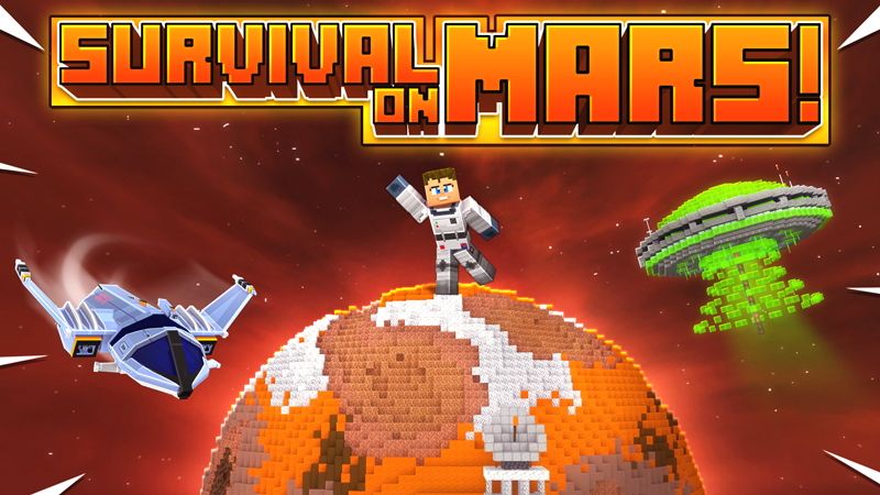 Survival on Mars on the Minecraft Marketplace by The Craft Stars