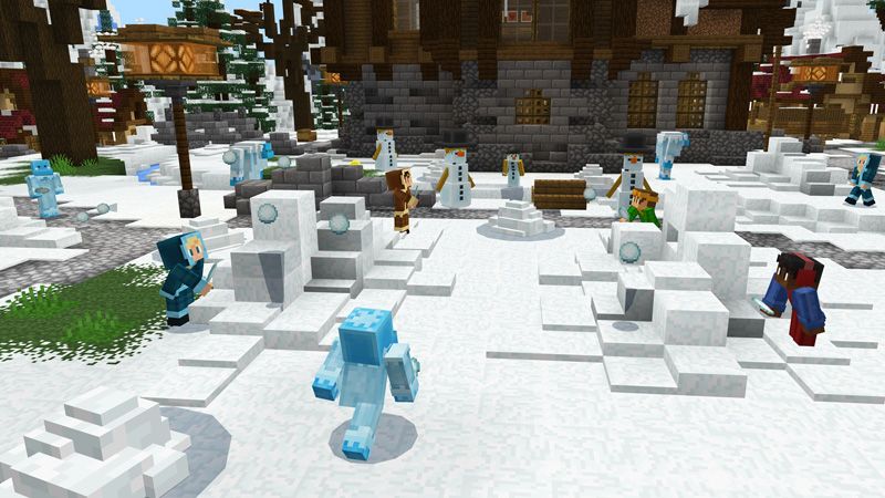 Snowball Fight by Pixelbiester