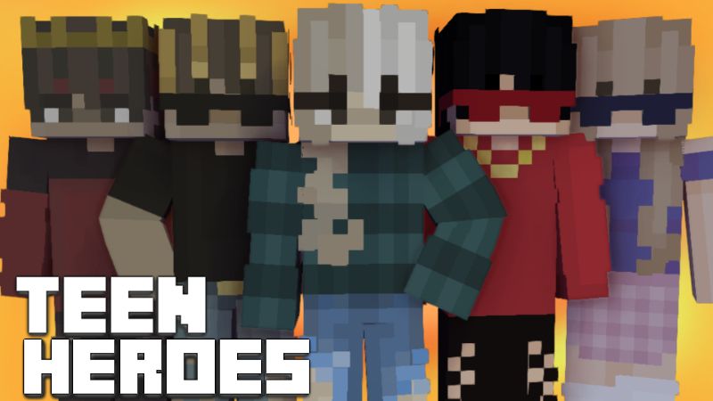 Teen Heroes on the Minecraft Marketplace by Pixelationz Studios Teen Heroes on the Minecraft Marketplace by Pixelationz Studios