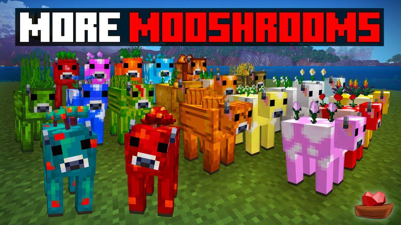 More Mooshrooms on the Minecraft Marketplace by Lifeboat