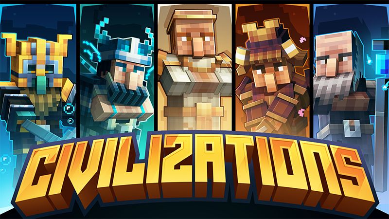 SURVIVAL BUT NEW CIVILIZATIONS on the Minecraft Marketplace by Mythicus