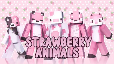 Strawberry Animals on the Minecraft Marketplace by DogHouse
