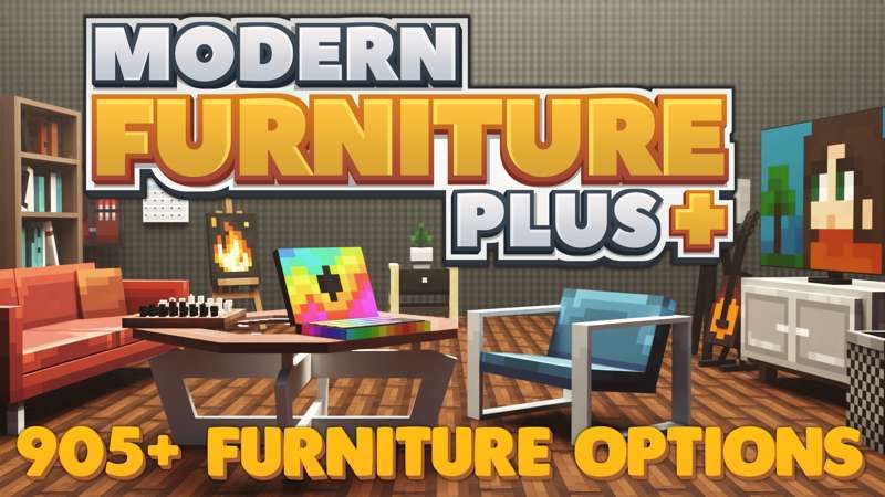 Modern Furniture Plus on the Minecraft Marketplace by Meatball Inc