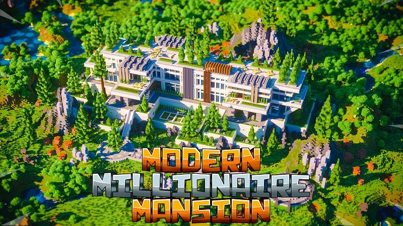 Modern Millionaire Mansion on the Minecraft Marketplace by Street Studios