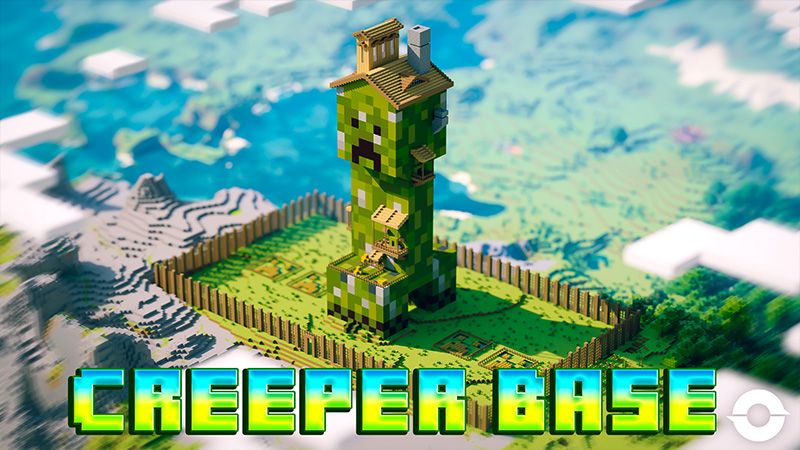Creeper Base on the Minecraft Marketplace by Odyssey Builds