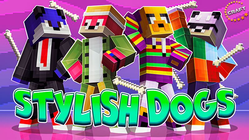 Stylish Dogs on the Minecraft Marketplace by The Craft Stars Stylish Dogs on the Minecraft Marketplace by The Craft Stars