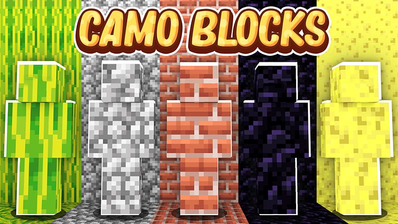 Camo Blocks on the Minecraft Marketplace by Withercore