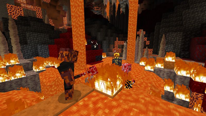 Becoming Lava Creeper by CubeCraft Games