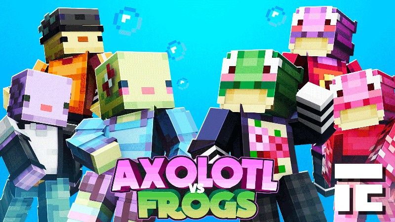 Axolotl VS Frogs on the Minecraft Marketplace by Pixel Core Studios