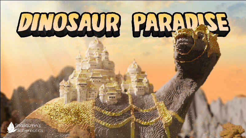 Dinosaur Paradise on the Minecraft Marketplace by Shaliquinn's Schematics Dinosaur Paradise on the Minecraft Marketplace by Shaliquinn's Schematics