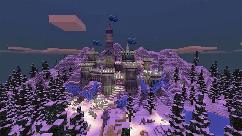 Simple Spawns: Winter Castle by Razzleberries