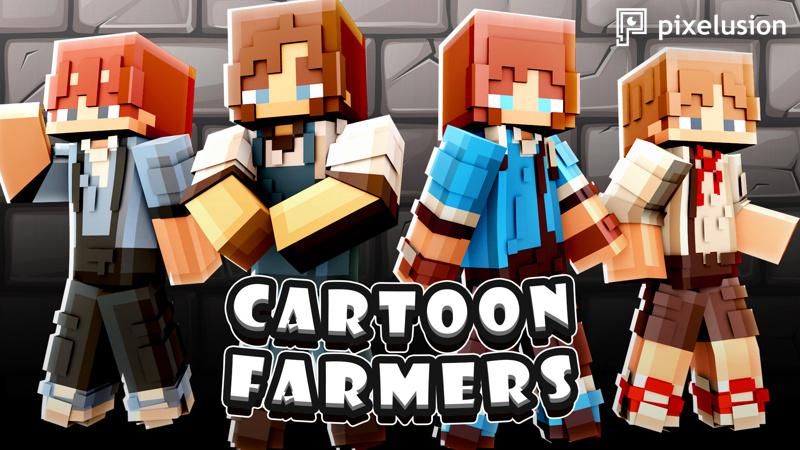 Cartoon Farmers on the Minecraft Marketplace by Pixelusion