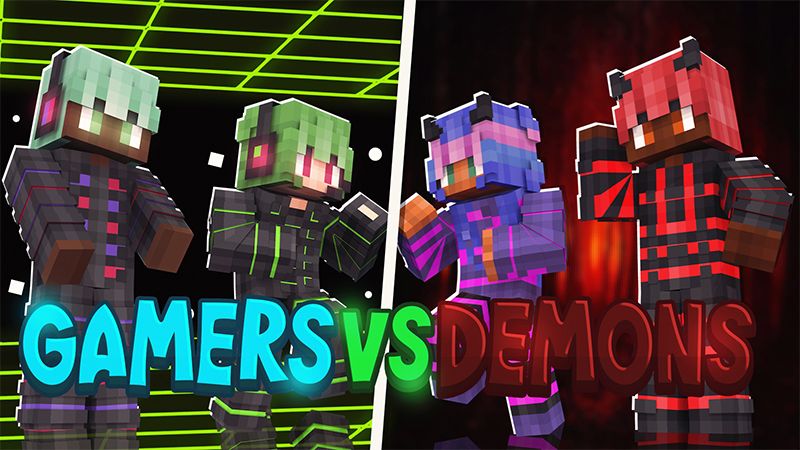 Gamers Vs Demons on the Minecraft Marketplace by 2-Tail Productions