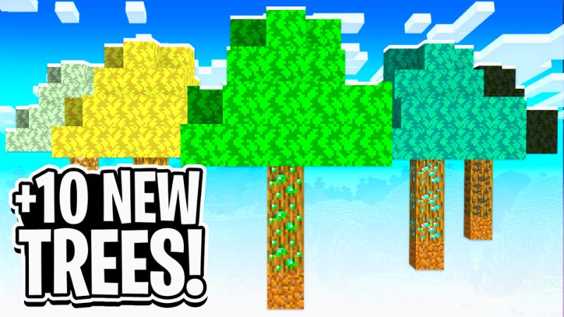 Skyblock Tree Ores on the Minecraft Marketplace by Volcano