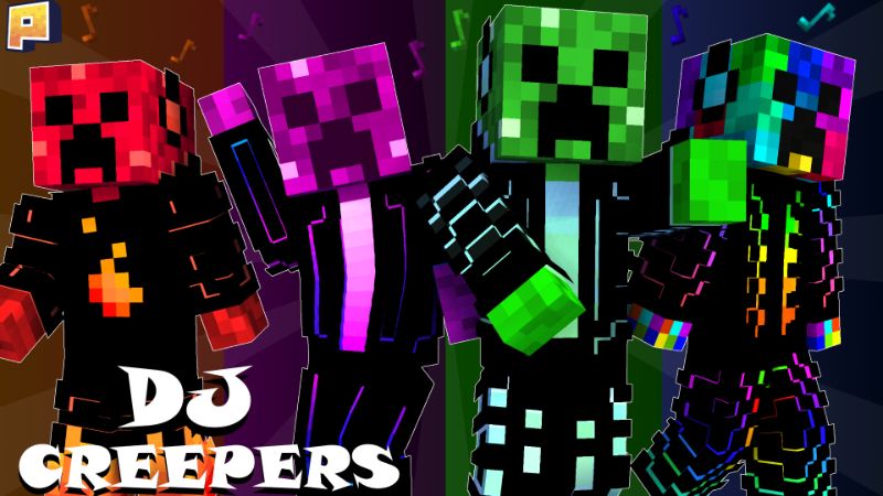 DJ Creepers on the Minecraft Marketplace by Pixelationz Studios DJ Creepers on the Minecraft Marketplace by Pixelationz Studios