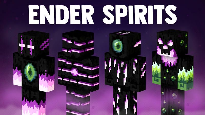 Ender Spirits by BLOCKLAB Studios (Minecraft Skin Pack