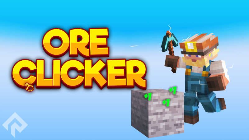 Ore Clicker on the Minecraft Marketplace by RareLoot Ore Clicker on the Minecraft Marketplace by RareLoot
