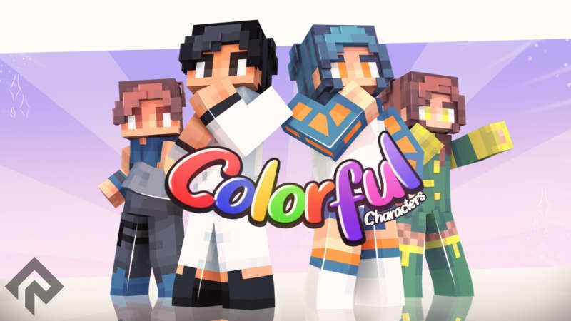 Colorful Characters on the Minecraft Marketplace by RareLoot