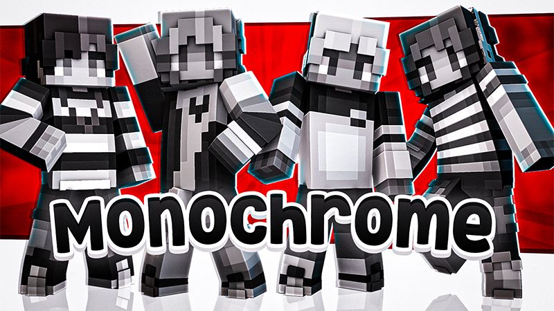 Monochrome on the Minecraft Marketplace by Pixel Smile Studios Monochrome on the Minecraft Marketplace by Pixel Smile Studios