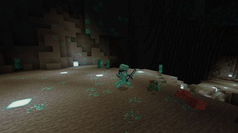 Diamond Creeper Cave by VoxelBlocks