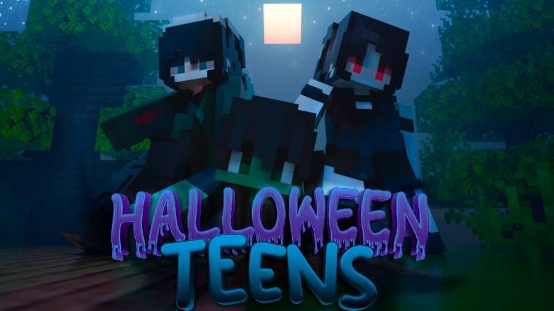 Halloween Teens on the Minecraft Marketplace by Fineblock team