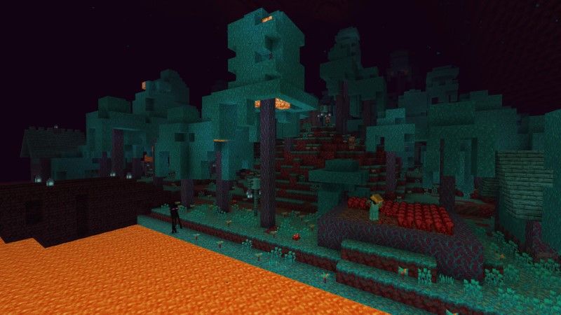 World's Largest Nether Village by Lifeboat