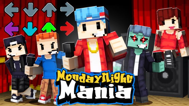Monday Night Mania on the Minecraft Marketplace by 100Media Monday Night Mania on the Minecraft Marketplace by 100Media