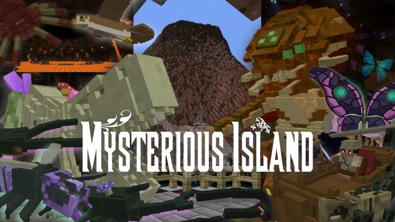 Mysterious Island on the Minecraft Marketplace by Vernian LEMO