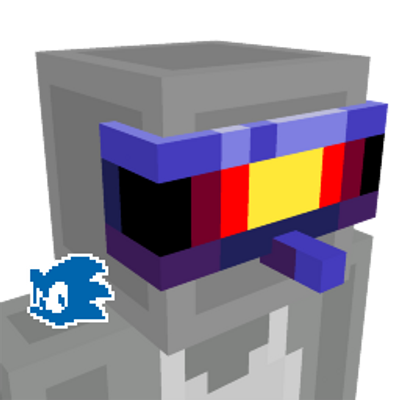 Mecha Sonic Visor on the Minecraft Marketplace by Gamemode One