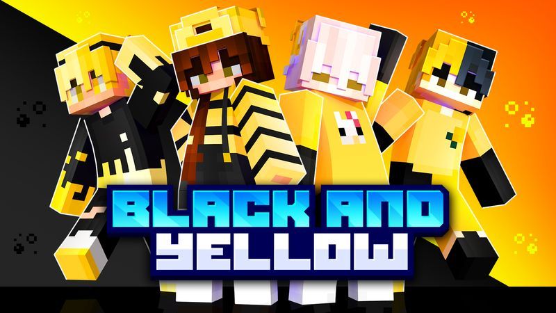 Black and Yellow on the Minecraft Marketplace by Meraki